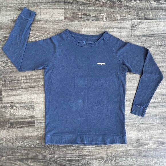 Patagonia Long-Sleeved P-6 Logo Responsibili-Tee Small - Picture 3 of 15